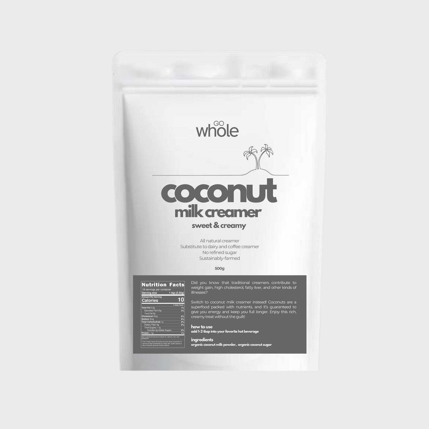 Coconut Milk Creamer